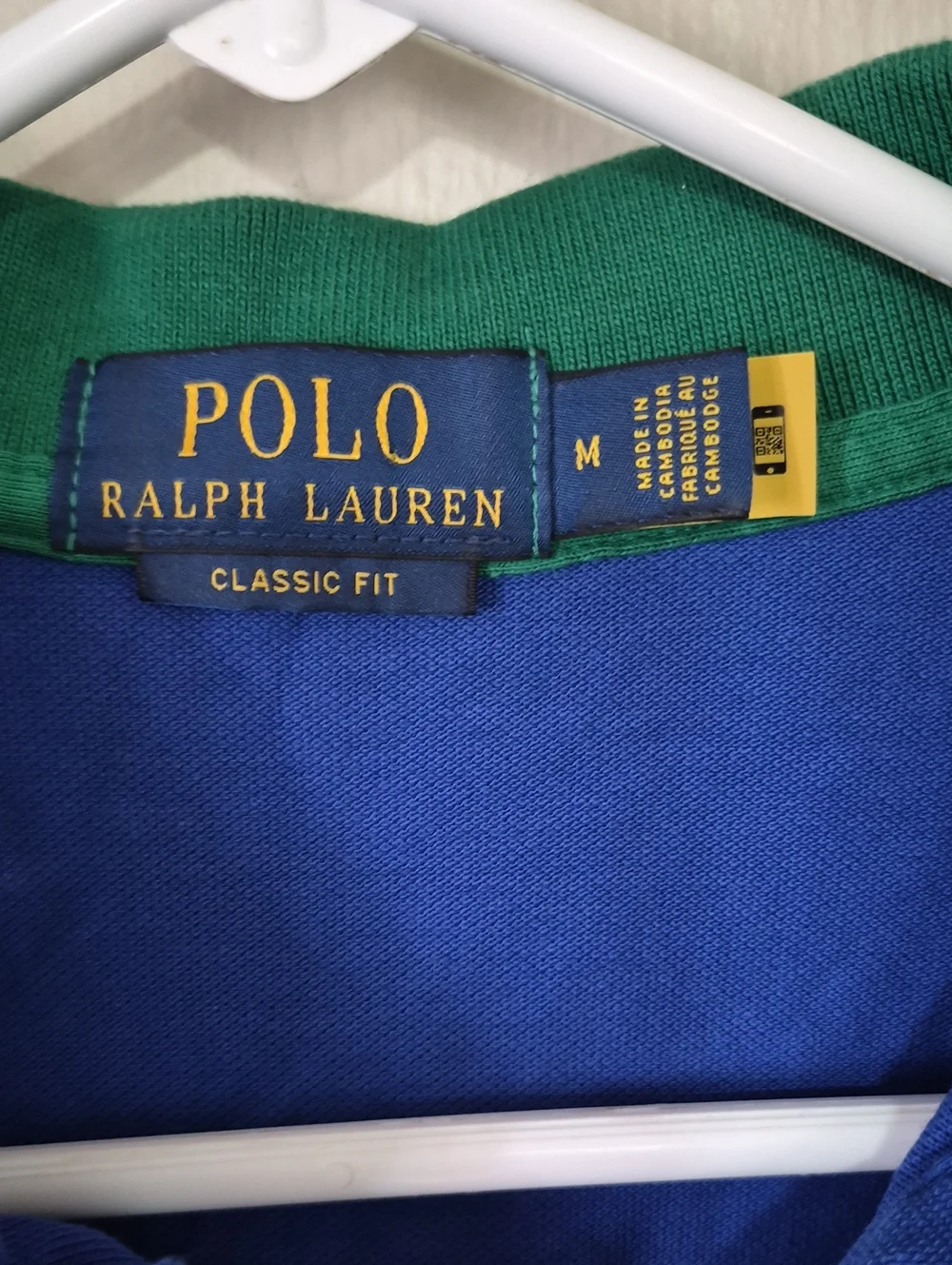 Mens Ralph Lauren Y2K Big Pony Shirt Size Medium Classic Fit